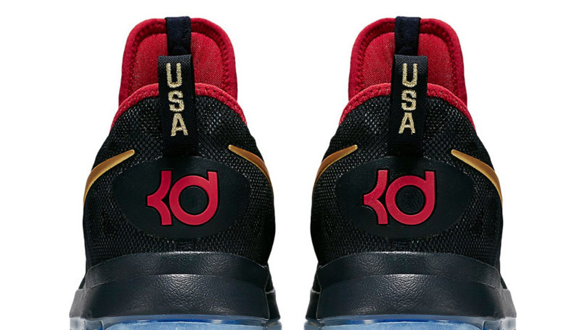 Nike KD 9 Gold Medal Heel