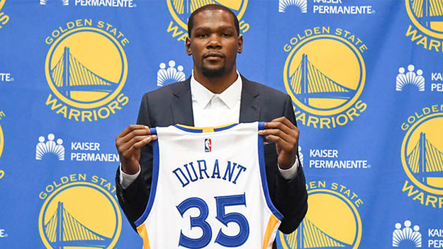 Kevin Durant Golden State Warriors
