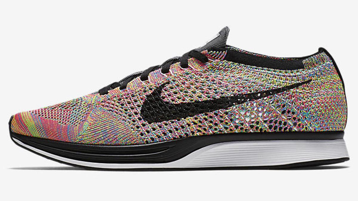 Multicolor Nike Flyknit Racer 2016 526628 004