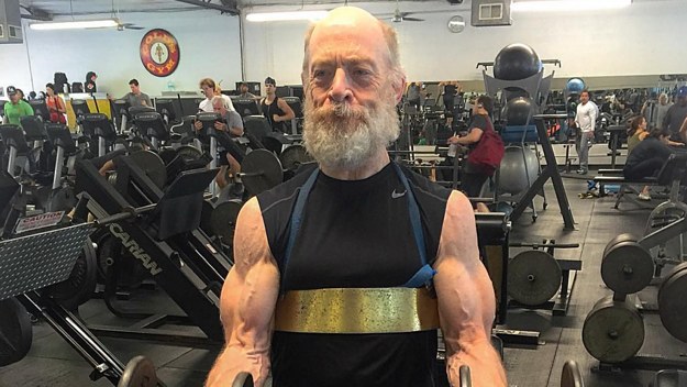 JK Simmons Gym Photo