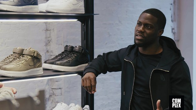 kevin hart sneaker shopping