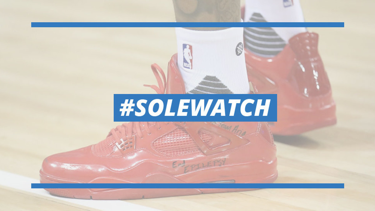 DeMarcus Cousins Wears Custom Sneakers for Epilepsy Awareness