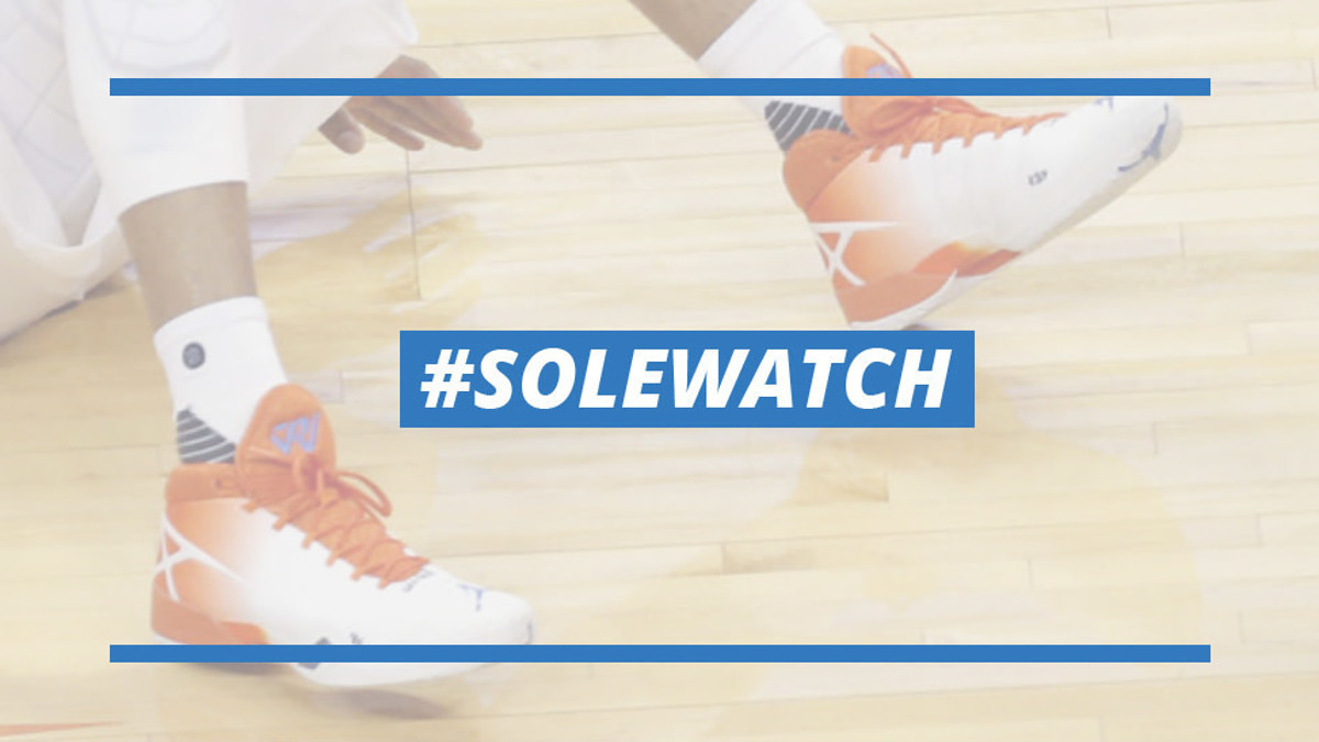 Russell Westbrook White/Orange Air Jordan 30 PE