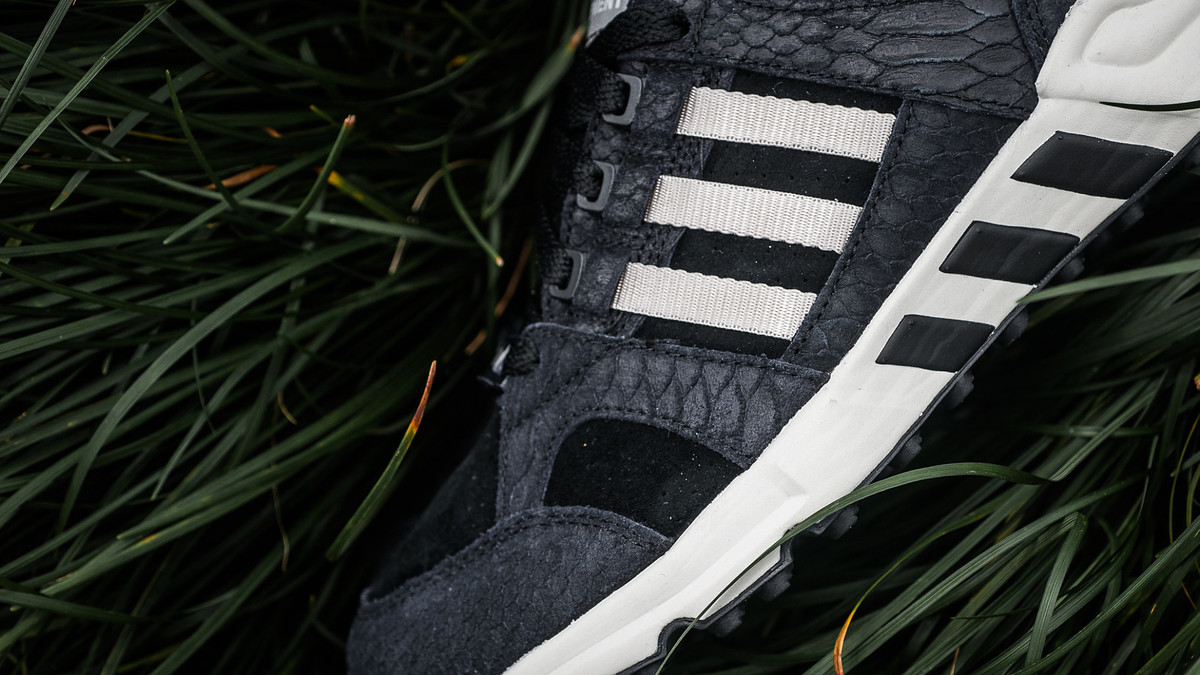 adidas EQT Running Cushion Black Fish Scale
