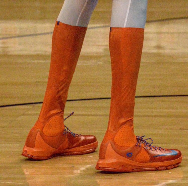 Kd long orange shoes on sale