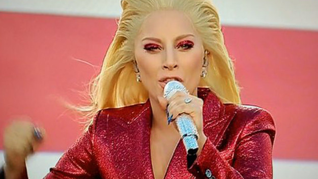 Lady Gaga Super Bowl National Anthem