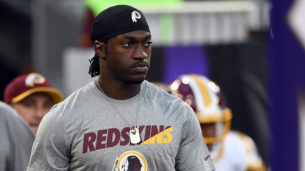 Robert Griffin III did not play in Washington's third preseason game Saturday.