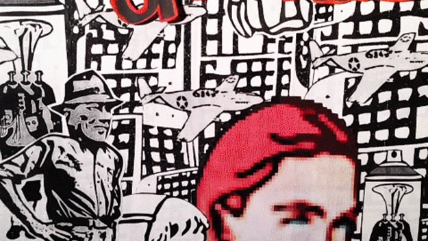 Encrypted Fills Digital Art Image