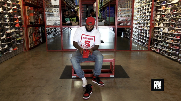 Sneaker Shopping with the Game at Fight Club Video