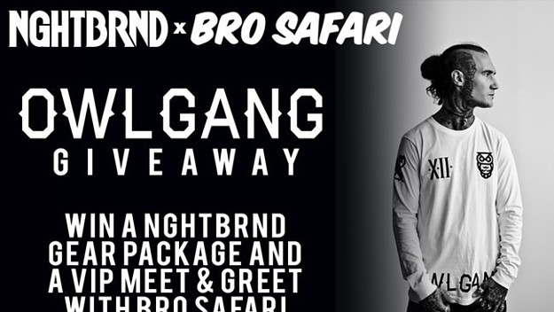 nghtbrnd bro safari owl gang giveaway