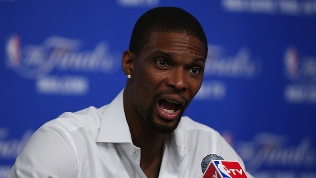 Chris Bosh Brought His Photobomb At Emmys
