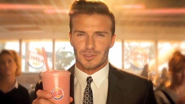 Soccer Commercial Beckham Burger King