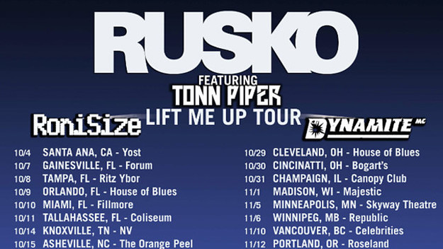 rusko tour fall 2013 clip