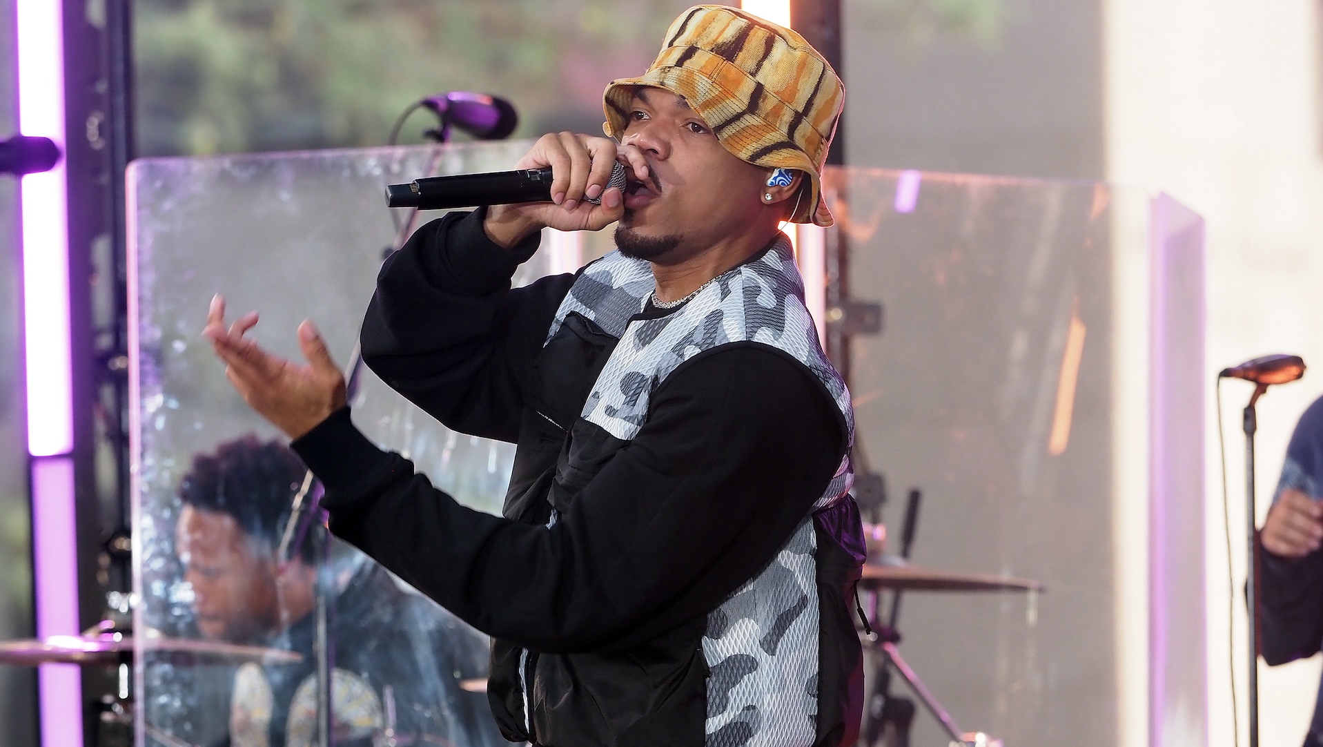 Chance the Rapper performing