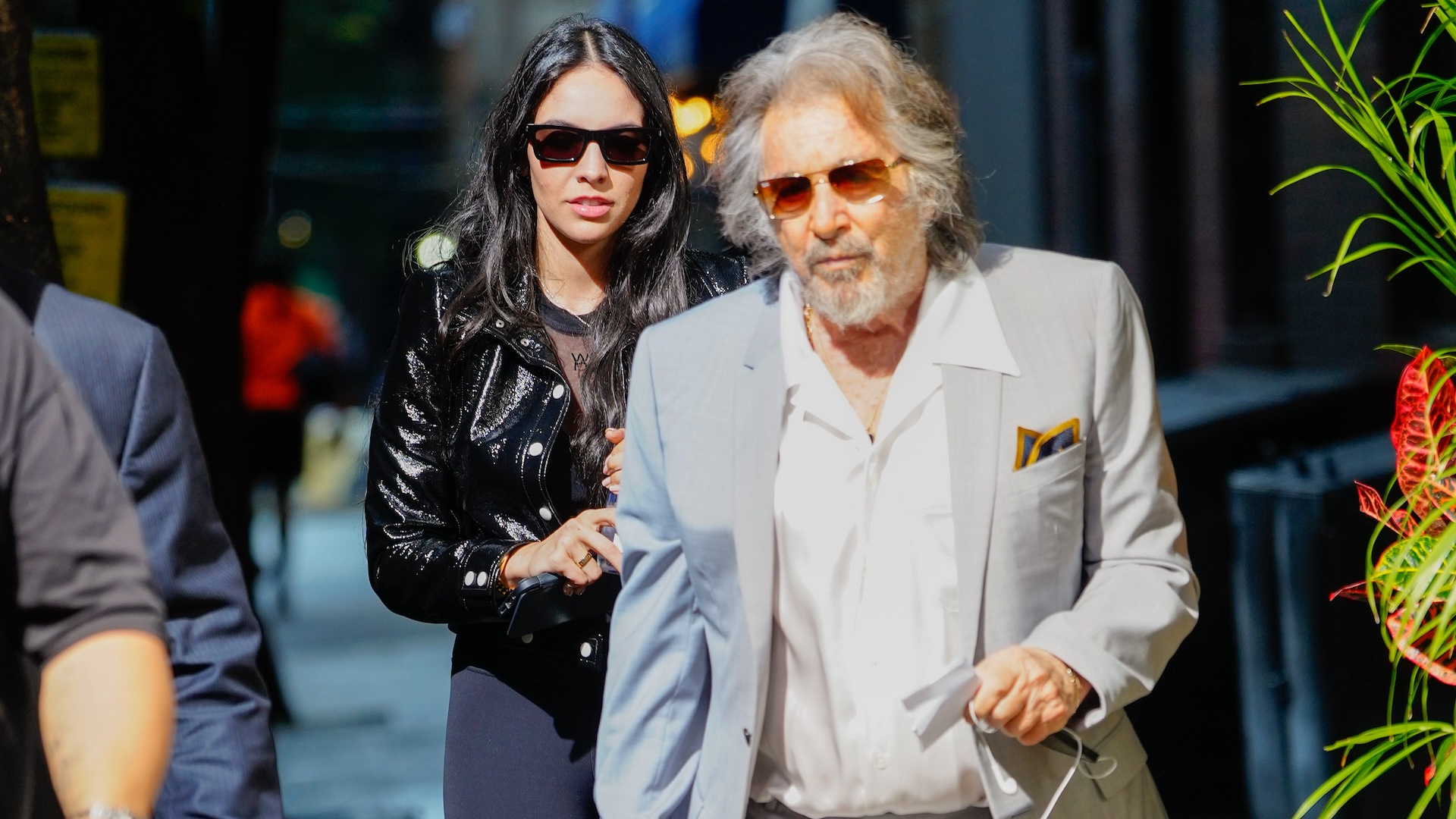 Al Pacino and Noor Alfallah