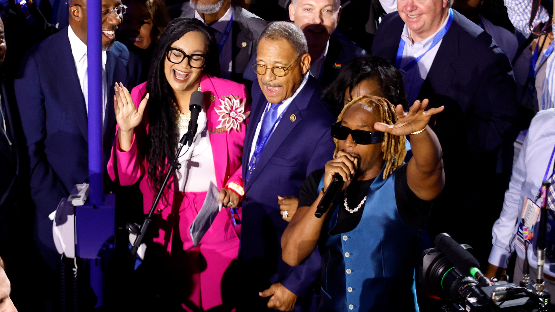 Lil Jon performs at DNC