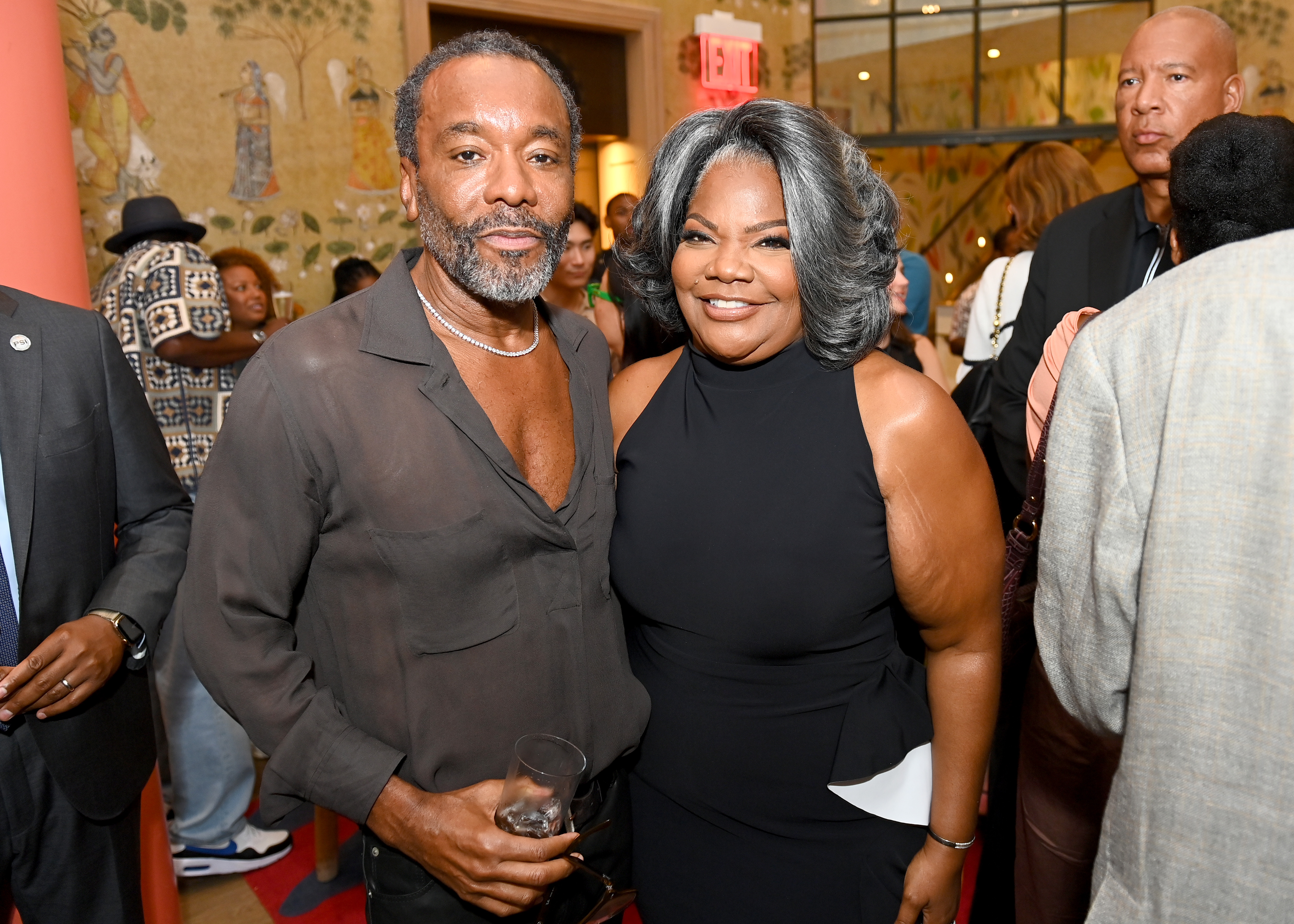 NEW YORK, NEW YORK - AUGUST 02: (L-R) Lee Daniels and Mo'Nique attend The Deliverance NYC Tastemaker on August 02, 2024 in New York City. 