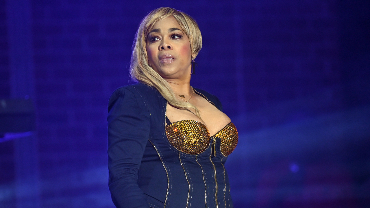 T-Boz performing at a concert