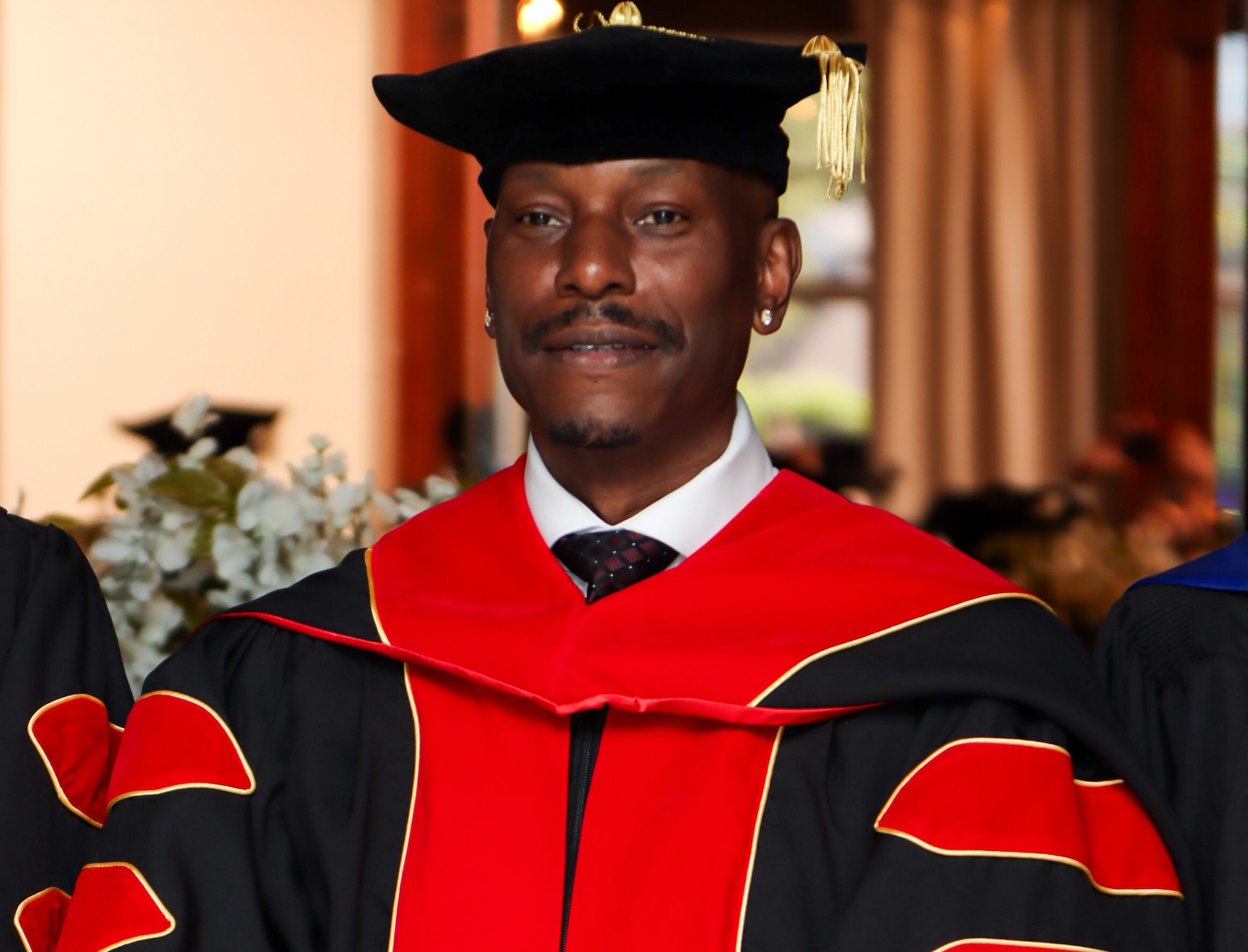 Tyrese receiving honorary doctorate