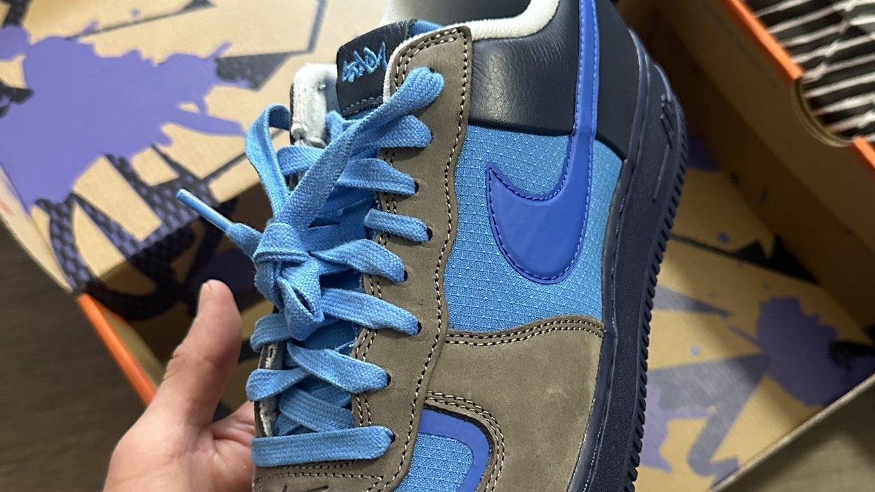 First Look at This Year's Stash x Nike Air Force 1 Collab