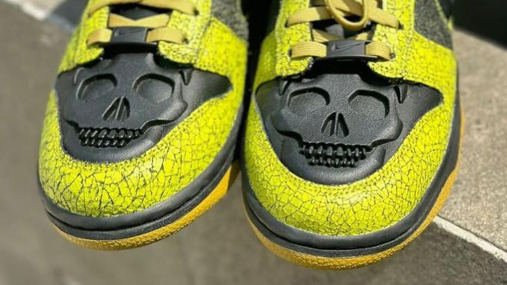 These Wild Halloween Dunks Feature 3D Skulls