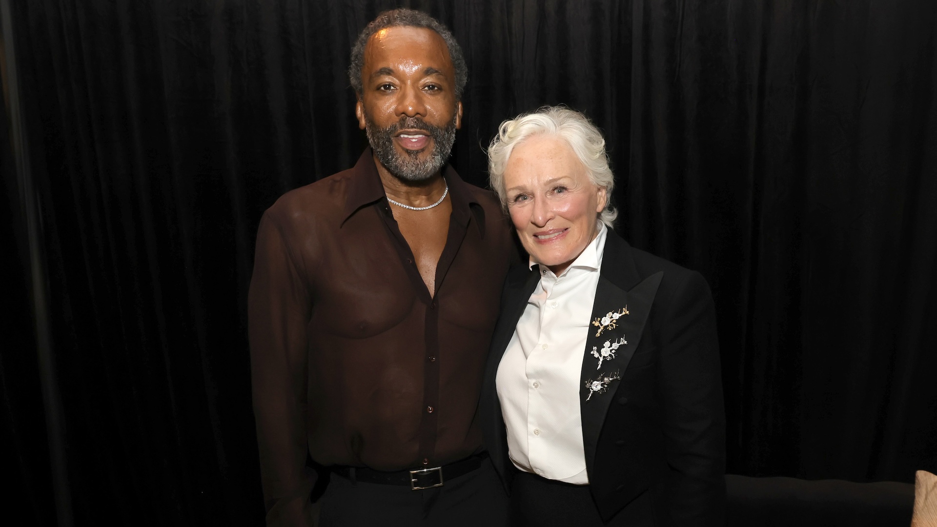 Lee Daniels and Glenn Close
