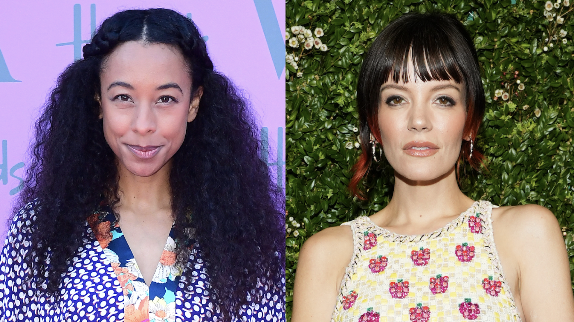 Corinne Bailey Rae and Lily Allen