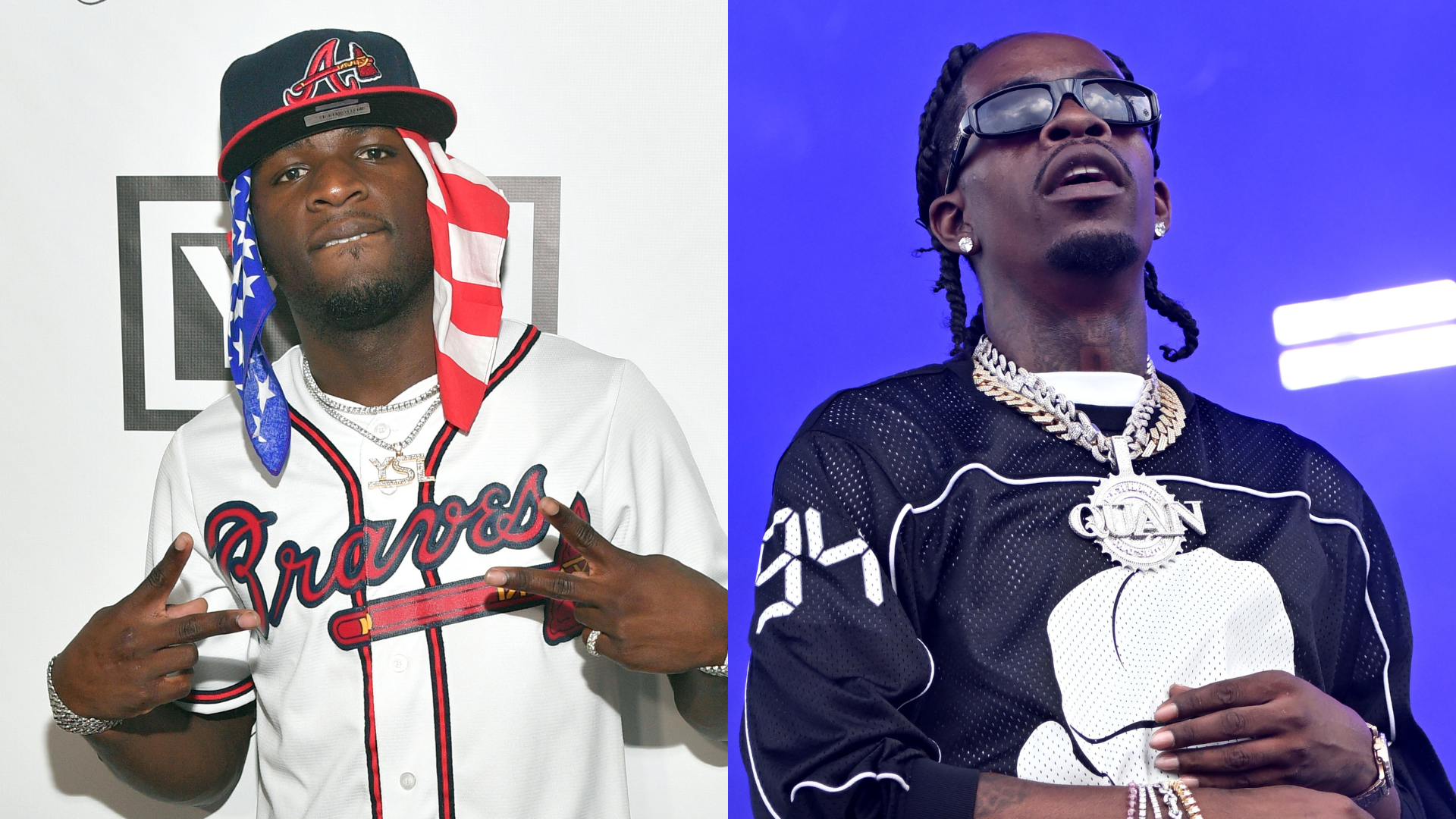 Ralo at an event, Rich Homie Quan performing at a show.