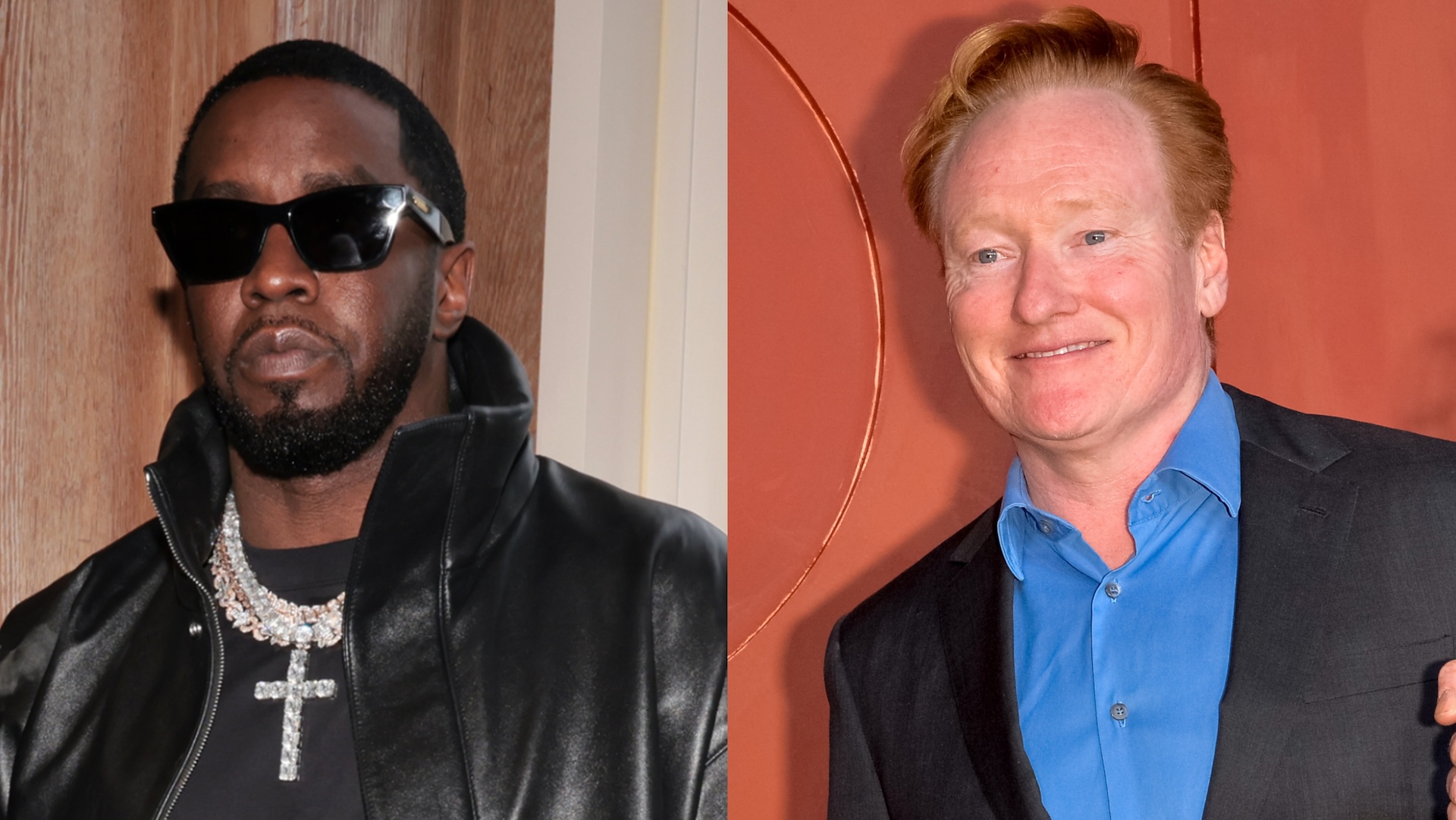 Diddy and Conan O'Brien