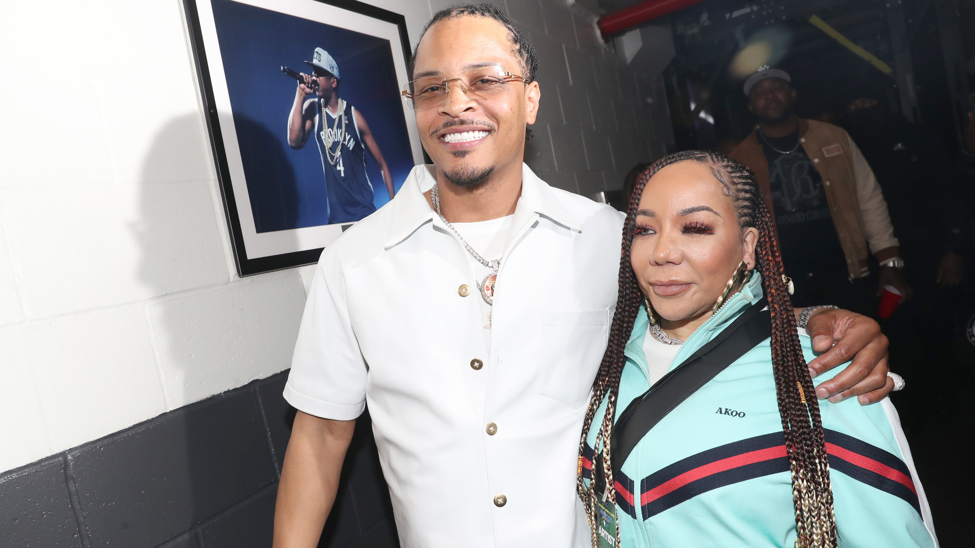 ti and tiny are pictured