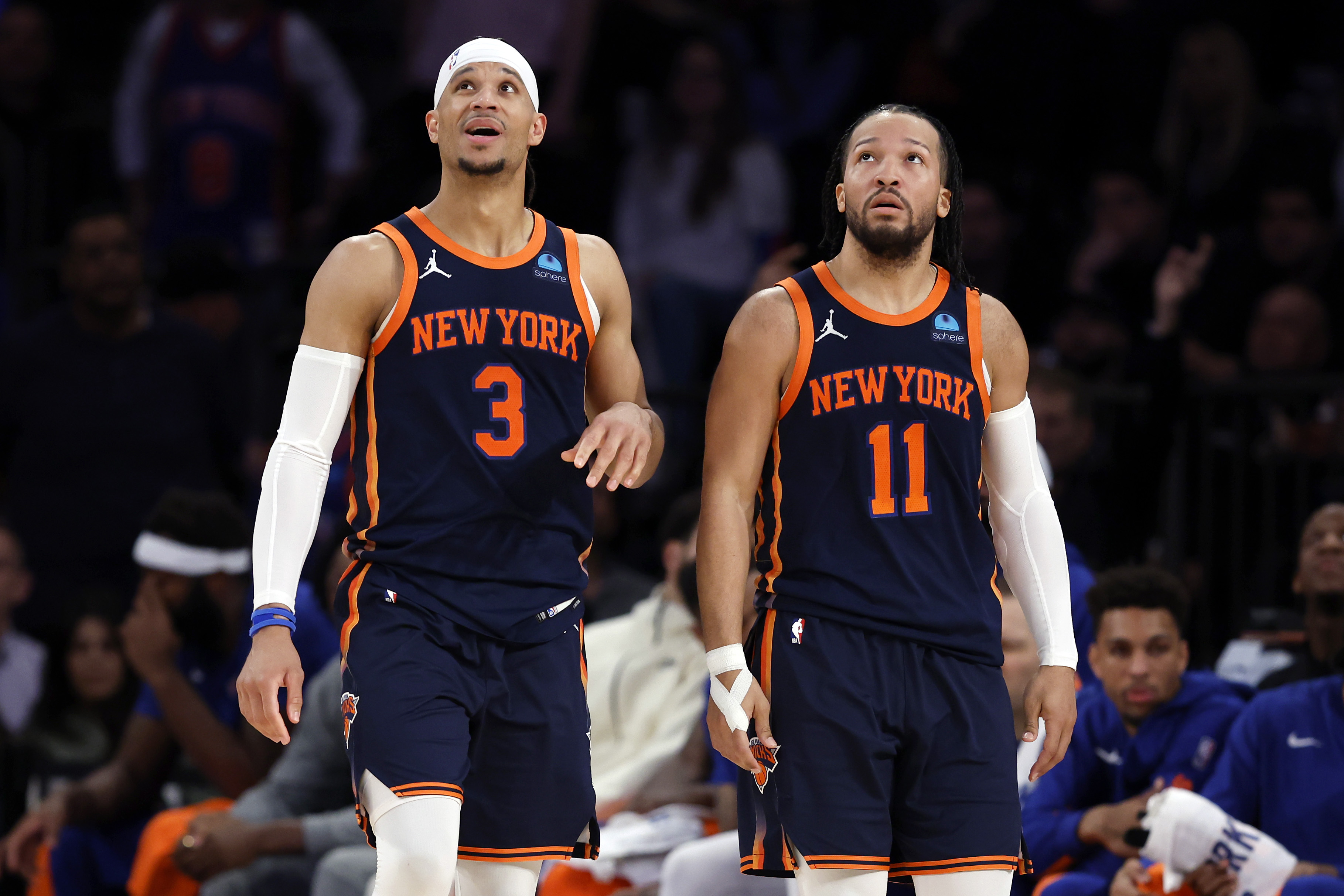 Josh Hart and Jalen Brunson 