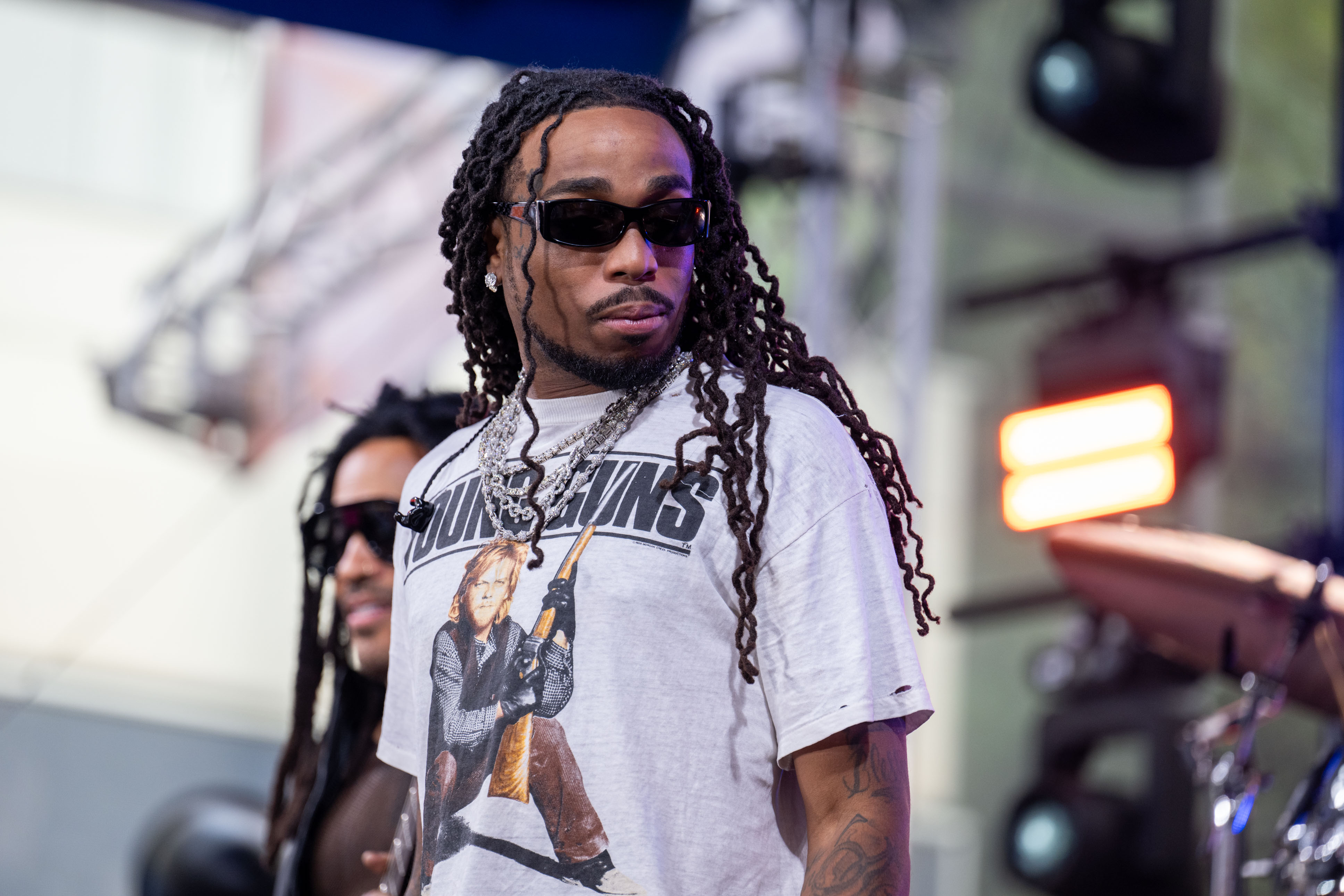 Quavo and Lenny Kravitz