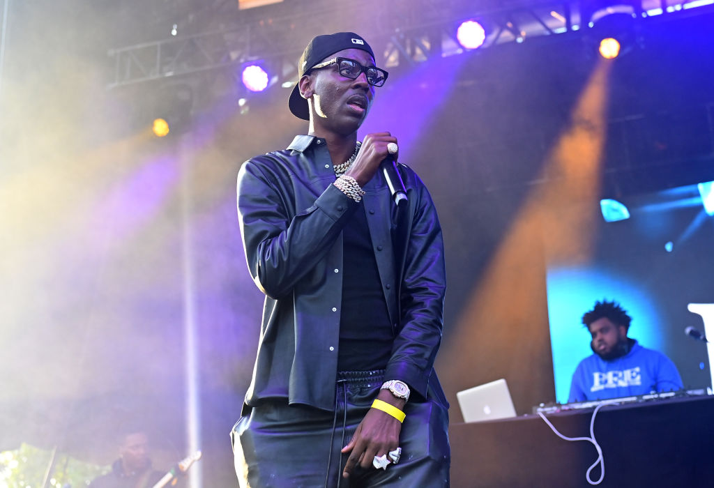 Young Dolph performing