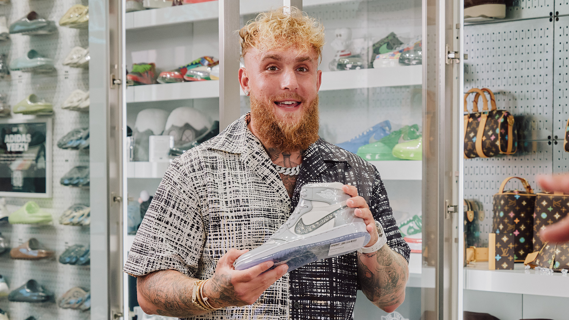 Jake Paul Reveals He Faked Eating Cereal Out of His Dior x Air Jordan 1