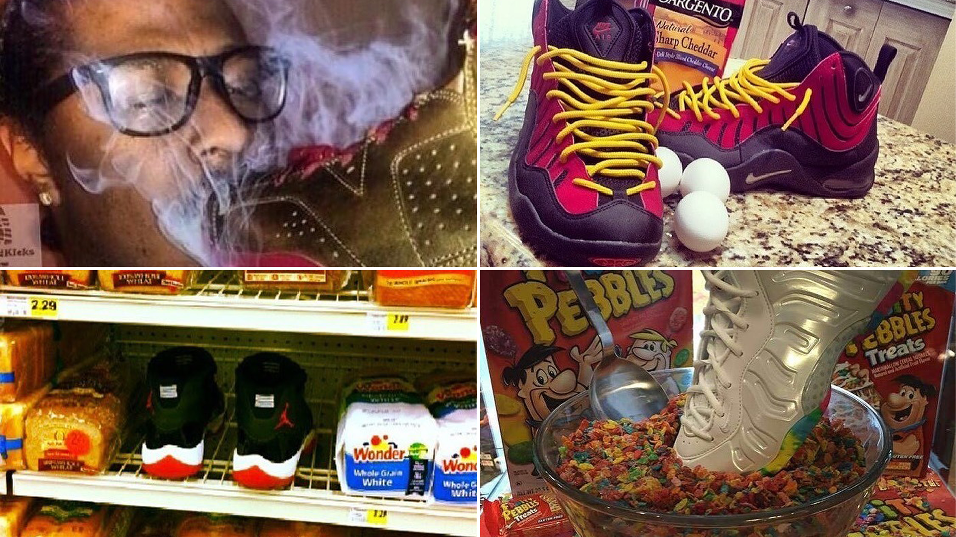I Miss When Sneakerheads Took Ridiculous Photos With Their Shoes