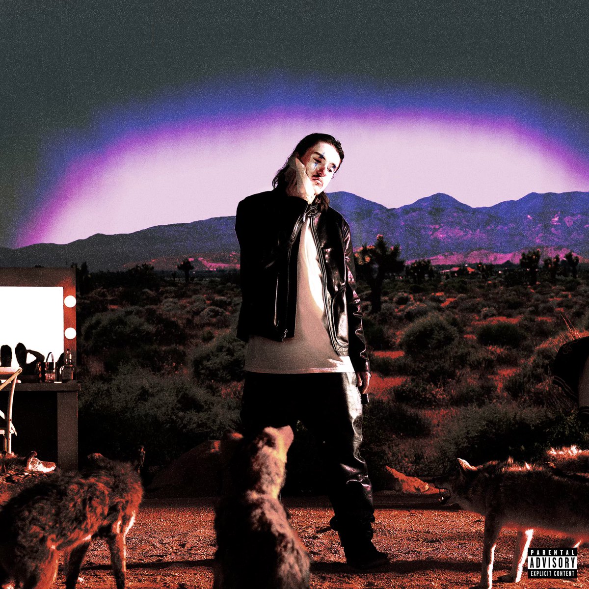 This is a photo of Tommy Richman's album cover.