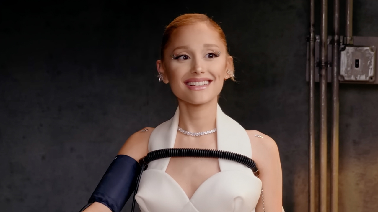 Ariana Grande in Vanity Fair's lie detector test interview alongside her 'Wicked' co-star Cynthia Erivo.