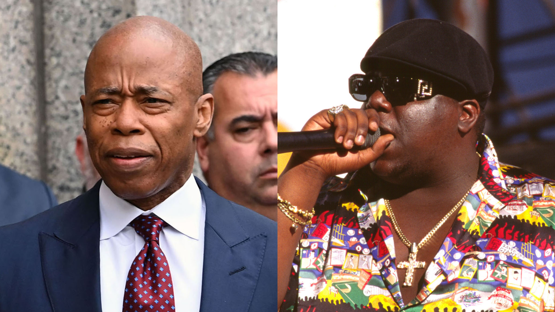 Eric Adams, The Notorious B.I.G.