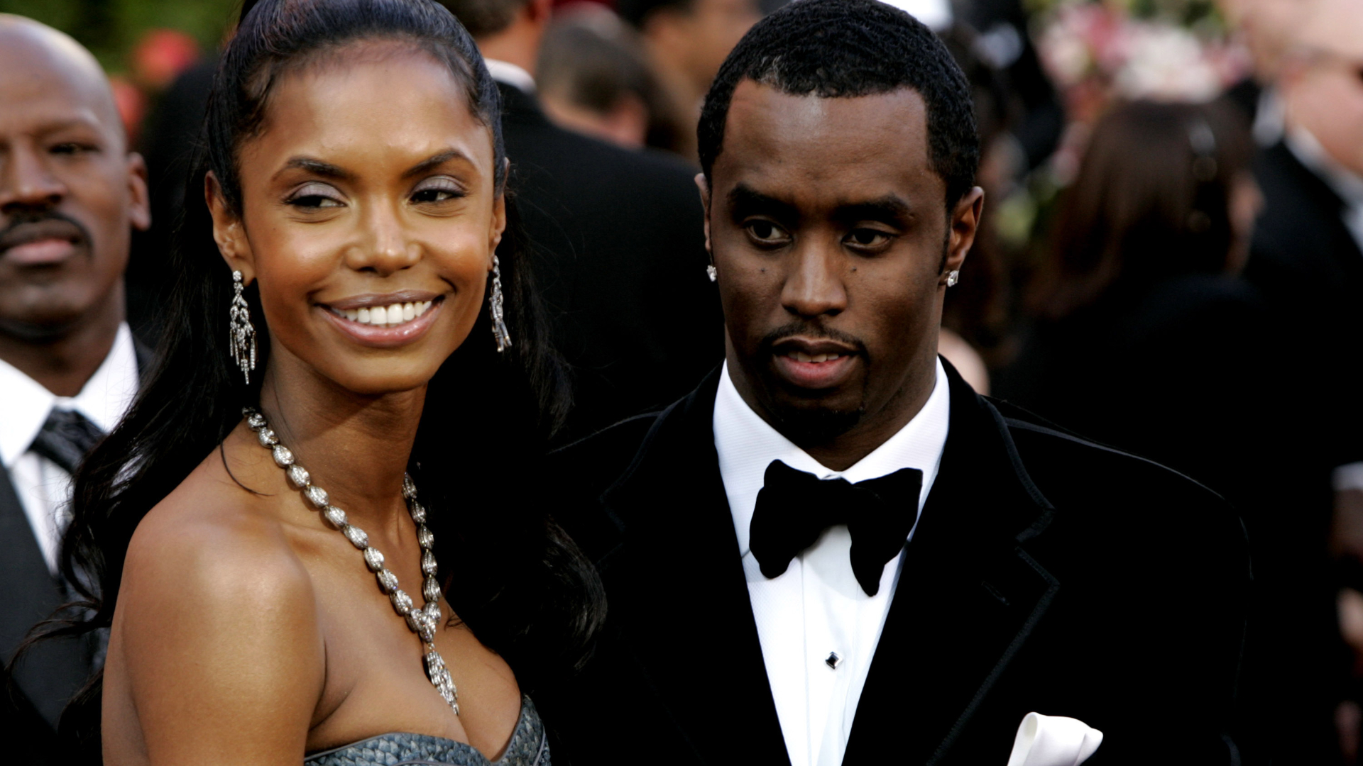 kim and diddy at oscars
