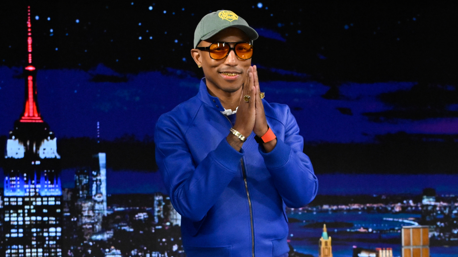 pharrell at tonight show hq