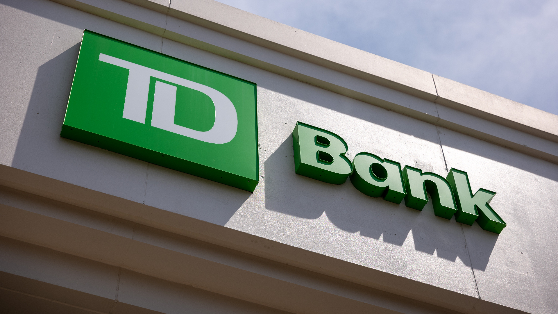 TD bank stands in Brooklyn. 