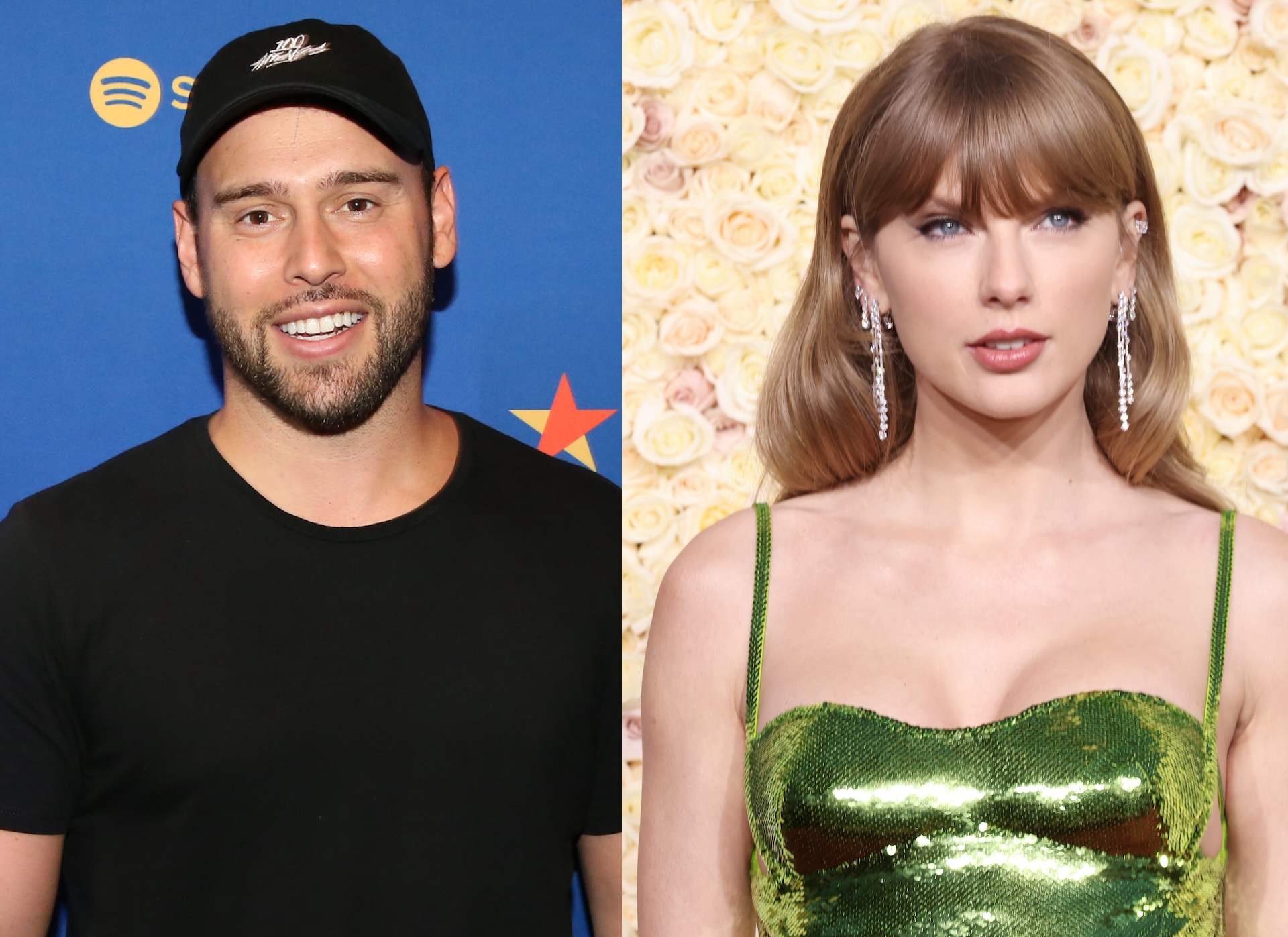 Scooter Braun and Taylor Swift