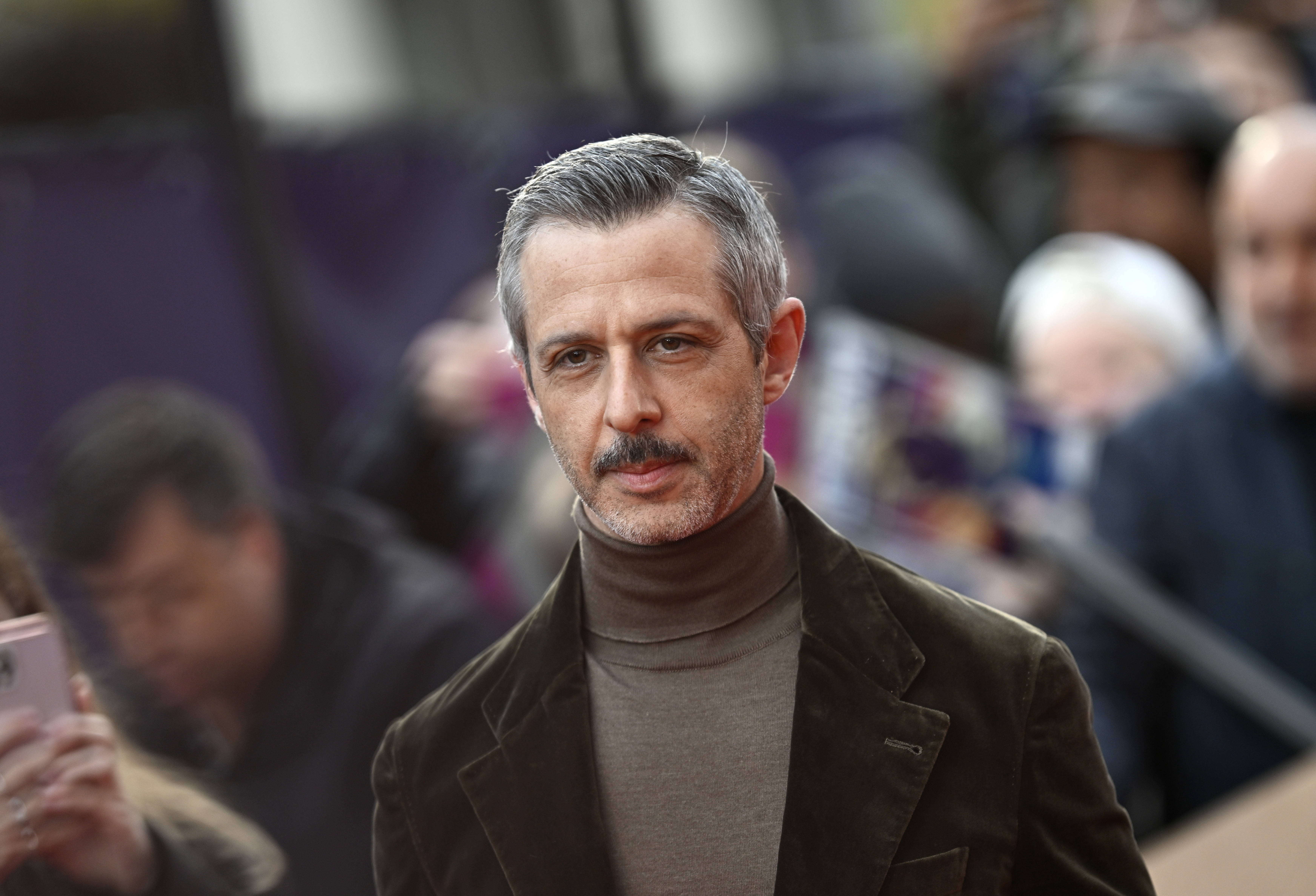 LONDON, ENGLAND - OCTOBER 15: Jeremy Strong attends "The Apprentice" Headline Gala during the 68th BFI London Film Festival at The Royal Festival Hall on October 15, 2024 in London, England.