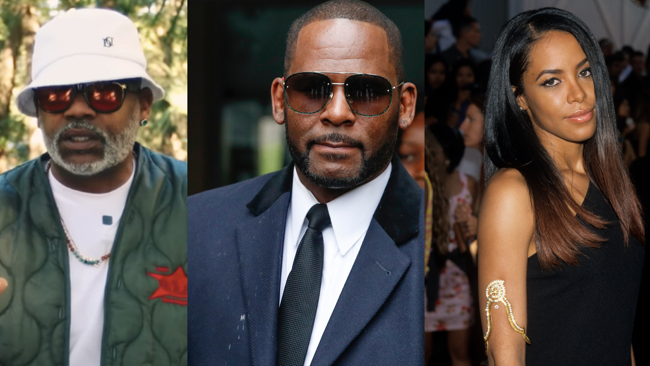 dame dash, r kelly, and aaliyah pictured