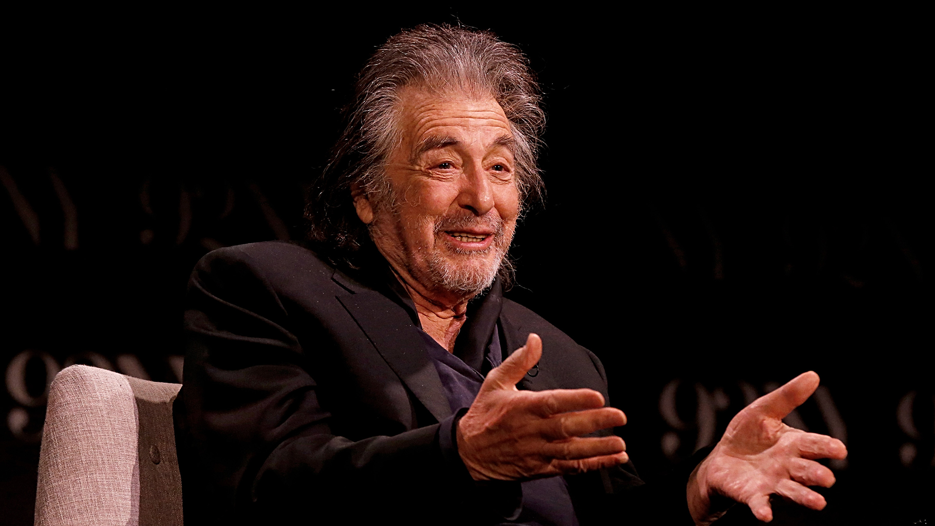 Al Pacino attends a conversation with Al Pacino at The 92nd Street Y, New York on April 19, 2023