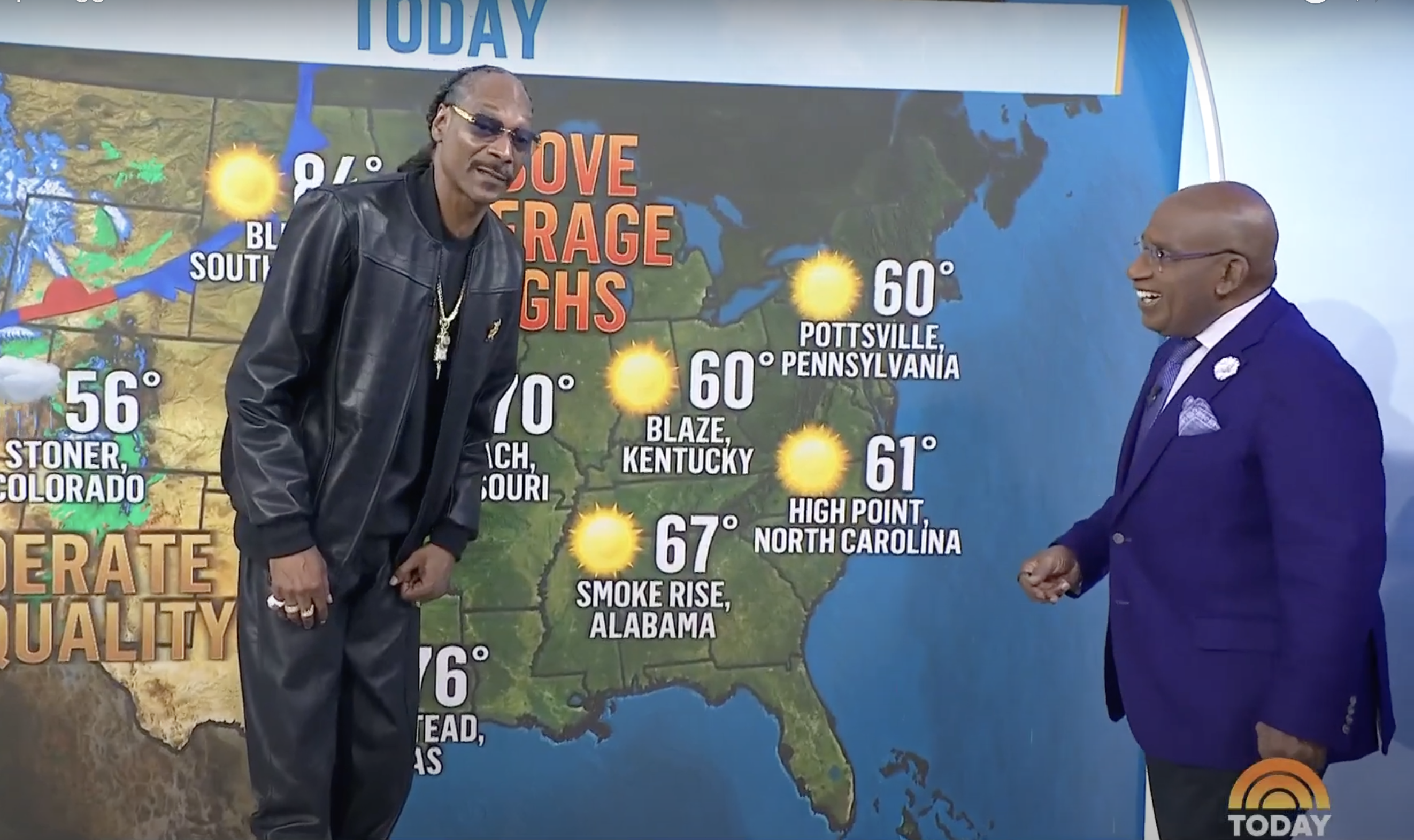 Snoop dogg and al roker