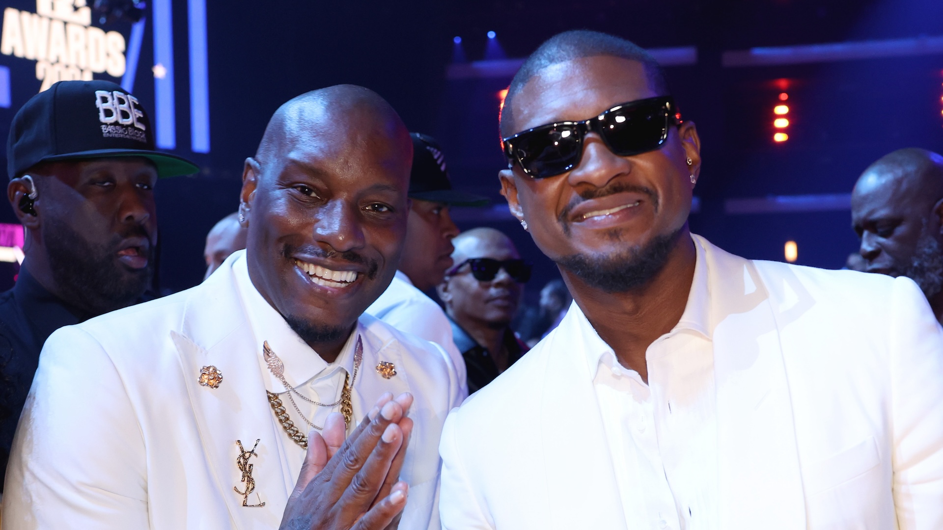 Tyrese and Usher