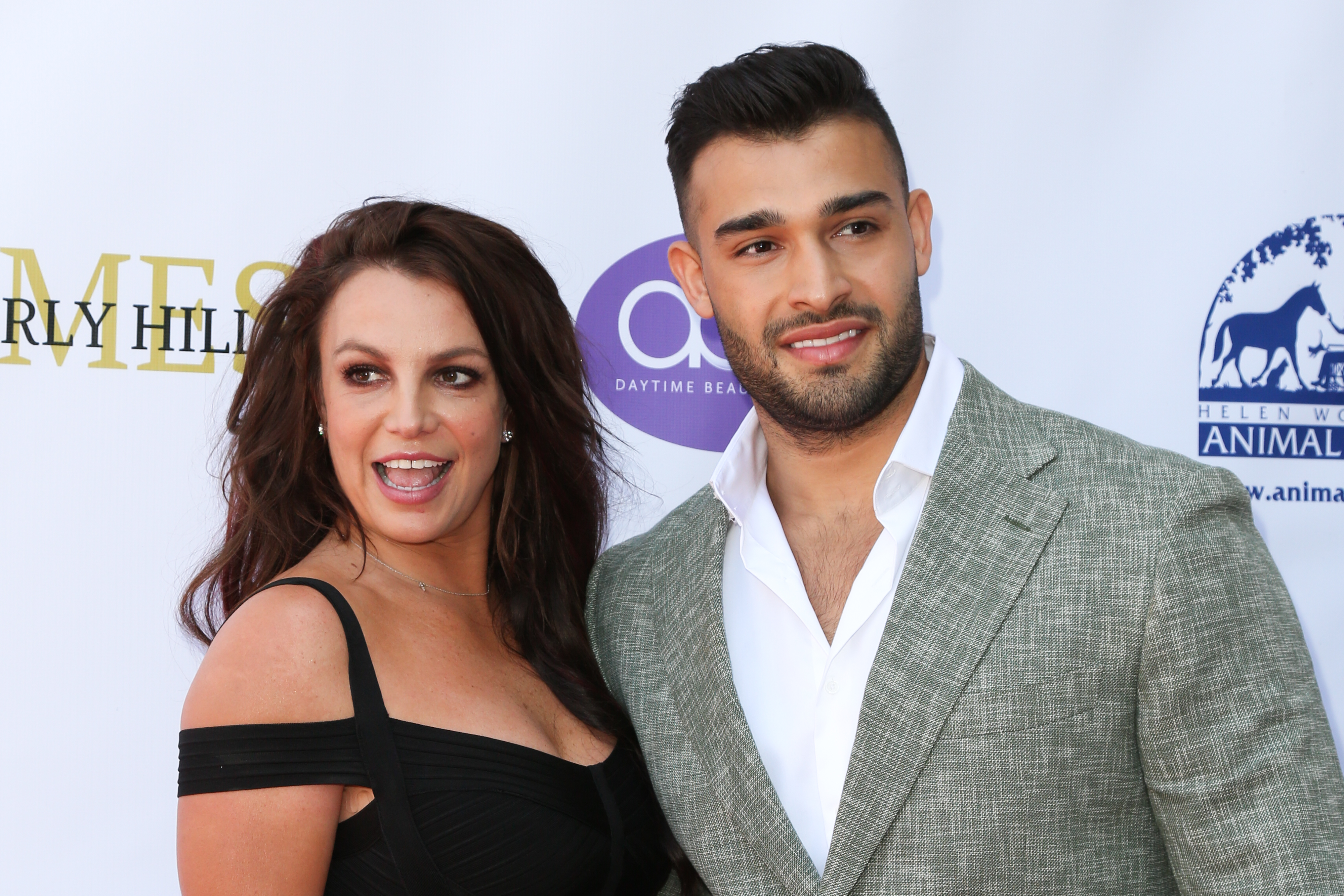 Britney Spears and Sam asghari