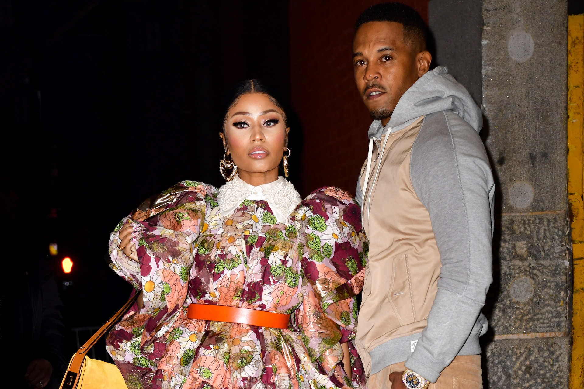 Nicki Minaj and Kenneth Petty