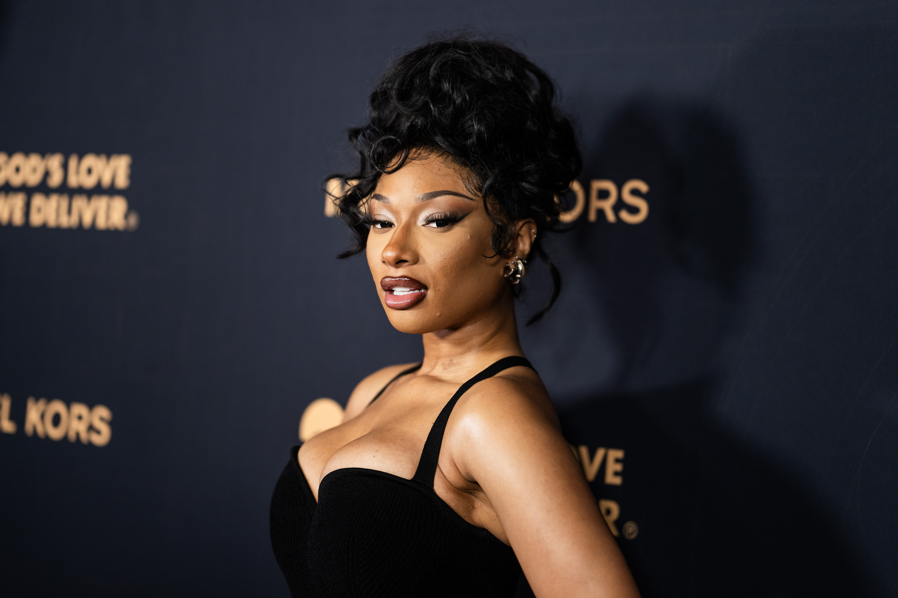 NEW YORK, NEW YORK - OCTOBER 21: Megan Thee Stallion attends God's Love We Deliver Golden Heart Awards at Cathedral of St. John the Divine on October 21, 2024 in New York City.